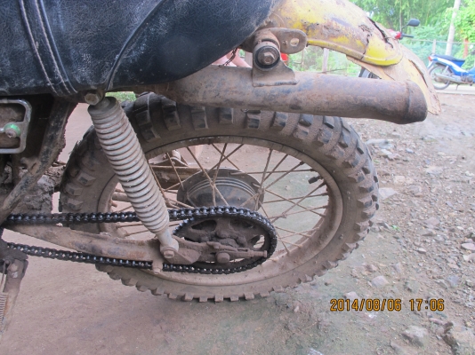 ขายรถวิบาก  DT100 ไม่มีเล่มทะเบียน