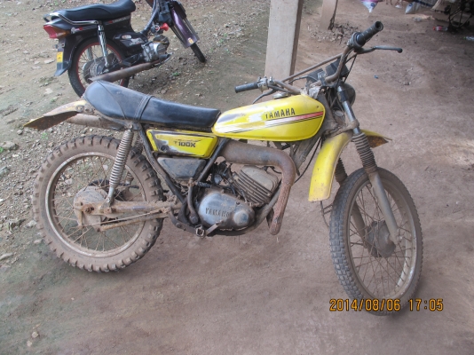 ขายรถวิบาก  DT100 ไม่มีเล่มทะเบียน