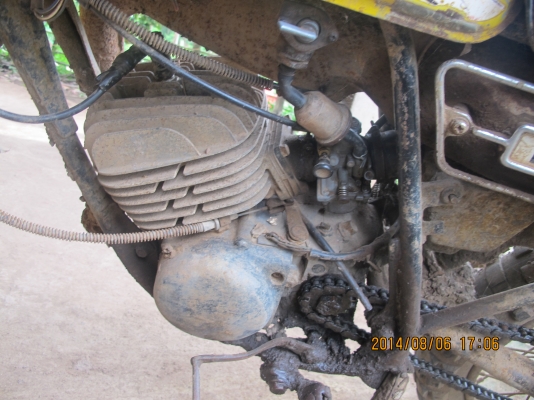 ขายรถวิบาก  DT100 ไม่มีเล่มทะเบียน