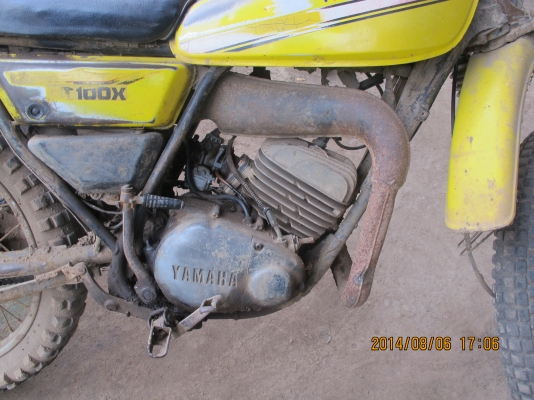 ขายรถวิบาก  DT100 ไม่มีเล่มทะเบียน