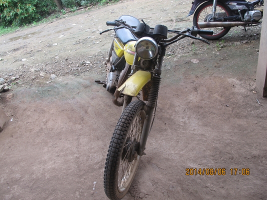 ขายรถวิบาก  DT100 ไม่มีเล่มทะเบียน