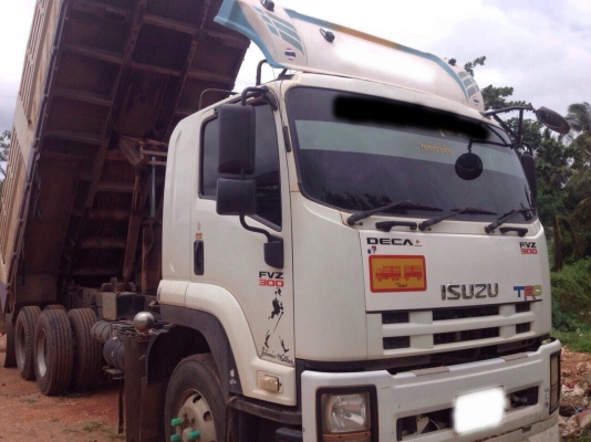 ขายรถ10ล้อดั้ม ISUZU FVZ34PSDH เครื่อง 300แรงม้า สนใจโทร 081-9701072