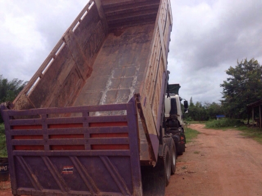 ขายรถ10ล้อดั้ม ISUZU FVZ34PSDH เครื่อง 300แรงม้า สนใจโทร 081-9701072