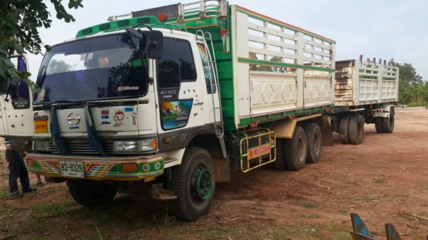 ขายรถพ่วง HINO FM 3M NLD 240 แรง สภาพพร้อมใช้งาน