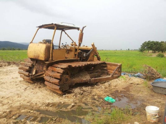รถแแทรคเตอร์ตีนตะขาบ CAT D4 D ตีนเป็ด เอกสารใบสัญญาซื้อ ขาย