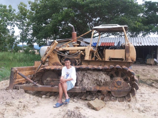 รถแแทรคเตอร์ตีนตะขาบ CAT D4 D ตีนเป็ด เอกสารใบสัญญาซื้อ ขาย