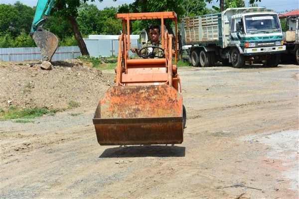 ขายรถตักเล็กTOYOTA SD7เก่าญี่ปุ่นสภาพสวยราคาถูก