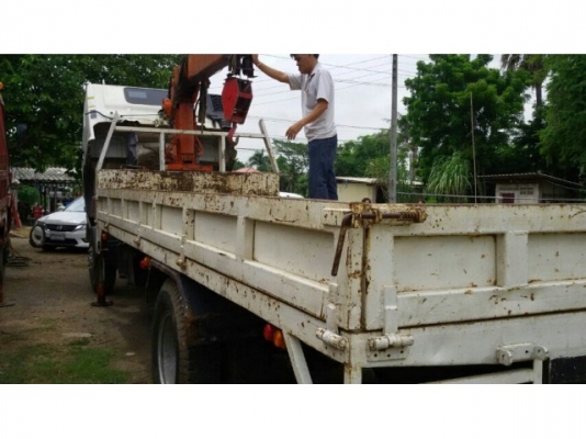 ขาย MEGA FG ปี48เดิมทั้งคัน 212เทอร์โบ ติดเครน5ตัน ยาว7.20เมตร เครื่องดี แคชซีสวย ยางดี ภายในสวย แอร์เย็น สภาพพร้อมใช้งาน เอกสารพร้อมโอน สนใจโทร090-8588220คุณนะ หรือ www.truck.in.th/498