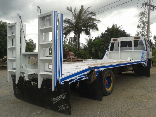 ขายHINOไฮเทค FG1HPA-10117 เครื่อง HO7D195แรงหางพับไฮโดรลิค ยาว7.20เมตรสภาพพร้อมใช้