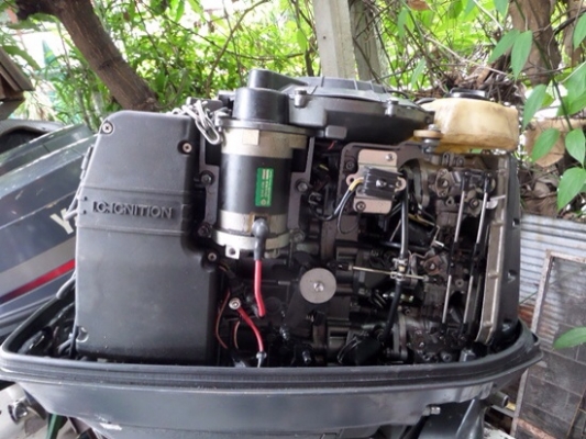 ขาย เครื่องเรือ SUZUKI 65 แรง พร้อมคอนโทรลนำเข้าจากญี่ปุ่น เครื่องเดินดี ติดง่าย ราคา 65,000