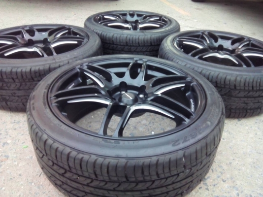 wedsport sa60m 18/5/114.3et40 กว้าง8"ทั้ง4วง สีเดิมๆไม่มีซ่อม พร้อมยางNEXEN CP672เกาหลี 225-40-18ปี12สภาพยาง95\%ไม่กินข้าง ขาย 13900ถูกๆอย่าช้าครัฟ ดูของได้ทีคลอง2ซ,บงกช11คลองหลวง ปทุมธานี0898128457 ไอดี chaichaimax จัดส่งทั่วประเทศhttps://www.faceboo
