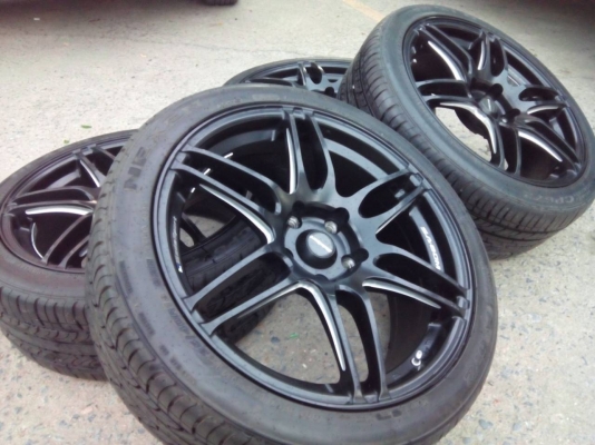wedsport sa60m 18/5/114.3et40 กว้าง8"ทั้ง4วง สีเดิมๆไม่มีซ่อม พร้อมยางNEXEN CP672เกาหลี 225-40-18ปี12สภาพยาง95\%ไม่กินข้าง ขาย 13900ถูกๆอย่าช้าครัฟ ดูของได้ทีคลอง2ซ,บงกช11คลองหลวง ปทุมธานี0898128457 ไอดี chaichaimax จัดส่งทั่วประเทศhttps://www.faceboo