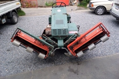 ขาย รถตัดหญ้า ตัดกรีน นั่งขับ 3 แก็งค์ TSUCHIYA สภาพพร้อมใช้งาน ราคา 65,000