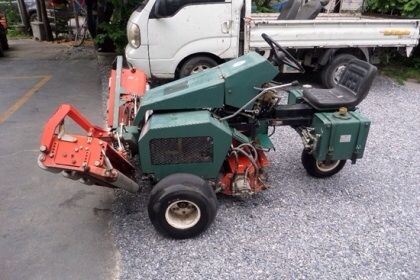 ขาย รถตัดหญ้า ตัดกรีน นั่งขับ 3 แก็งค์ TSUCHIYA สภาพพร้อมใช้งาน ราคา 65,000