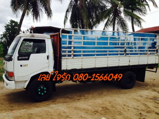 **460,000 บ.ต่อรอง**ขาย6ล้อ HINO FC120 FC2WHLA ซุปเปอร์เสี่ย ปี39 เครื่องเดิมเกียร์เดิม WO4D-120แรง เครื่องดี แน่นดี เสียงนิ่ม แรงดีไม่หลวม ช่วงล่างเดิมคัสซีสวยไม่ปะไม่ดาม กระบะพื้นไม้คอกเหล็กยาว5.50ม.สภาพดี พื้นดีข้างดีไม่ผุ หัวเก๋งสวย ภายในคอนโซลครบ พ.ธ