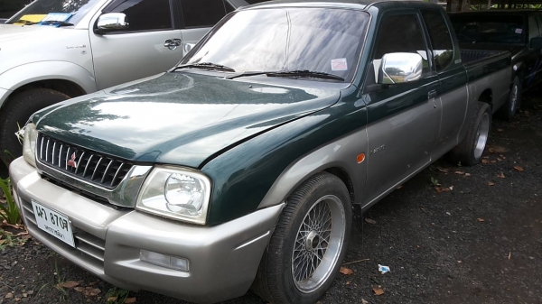 ***ขายแล้วครับขอบคุณ Truck2hand ขายกระบะแค็ปแต่งพองาม MITSU L200 STRADA MEGACAB 2.8 ปี39/96 ขุมพลัง Turbo intercooler แรงสั่งได้ เครื่องแน่นแรง ไม่เยิ้ม เกียร์เดิม ไม่หลุดไม่หอน ช่วงล่างหนึบ คัสซีสวยเดิม ไม่ปะไม่ดาม โหลดเตี้ยพองาม กระบะสวยมีพื้นปูกระบะ หน