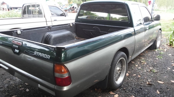 ***ขายแล้วครับขอบคุณ Truck2hand ขายกระบะแค็ปแต่งพองาม MITSU L200 STRADA MEGACAB 2.8 ปี39/96 ขุมพลัง Turbo intercooler แรงสั่งได้ เครื่องแน่นแรง ไม่เยิ้ม เกียร์เดิม ไม่หลุดไม่หอน ช่วงล่างหนึบ คัสซีสวยเดิม ไม่ปะไม่ดาม โหลดเตี้ยพองาม กระบะสวยมีพื้นปูกระบะ หน