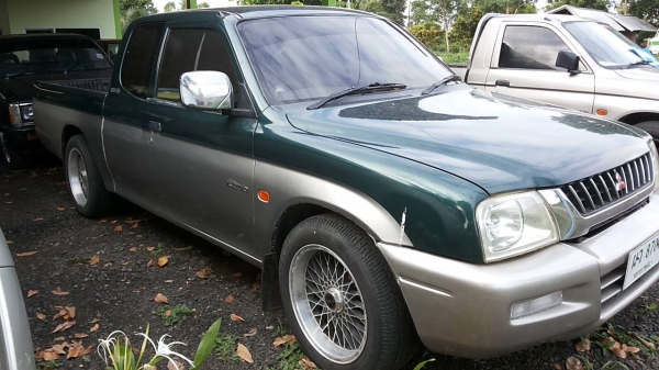 ***ขายแล้วครับขอบคุณ Truck2hand ขายกระบะแค็ปแต่งพองาม MITSU L200 STRADA MEGACAB 2.8 ปี39/96 ขุมพลัง Turbo intercooler แรงสั่งได้ เครื่องแน่นแรง ไม่เยิ้ม เกียร์เดิม ไม่หลุดไม่หอน ช่วงล่างหนึบ คัสซีสวยเดิม ไม่ปะไม่ดาม โหลดเตี้ยพองาม กระบะสวยมีพื้นปูกระบะ หน