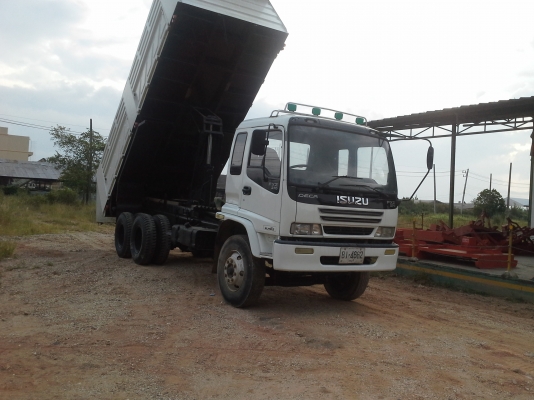 Isuzu270 ยูโร วัน ปี43 ดั้มพ์ใหม่  แหละเก็บสีหัวไปในคลาวเดี่ยวกัน แหละเปลี่ยนยางใหม่10เส้น