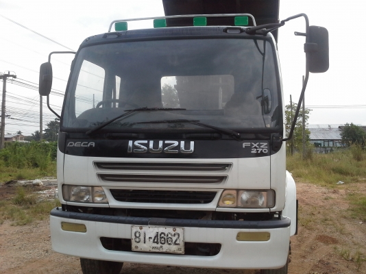 Isuzu270 ยูโร วัน ปี43 ดั้มพ์ใหม่  แหละเก็บสีหัวไปในคลาวเดี่ยวกัน แหละเปลี่ยนยางใหม่10เส้น
