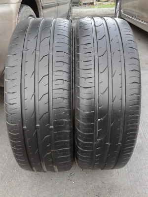 195/50R16 Continental Contact2 มี 2 เส้น ( หน้าแคบเลี้ยวไม่ติด ) TEL.081-427-3941