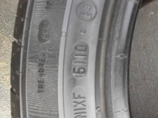 195/50R16 Continental Contact2 มี 2 เส้น ( หน้าแคบเลี้ยวไม่ติด ) TEL.081-427-3941