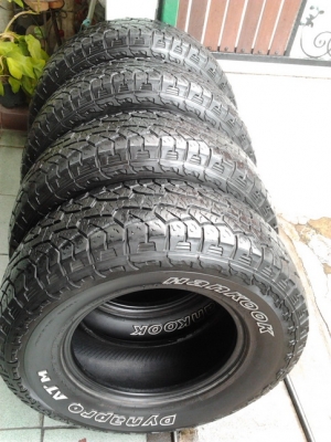 Hankook AT 265/70/16 ปี11 สภาพดี พร้อมใช้งาน สวยๆ1ชุด