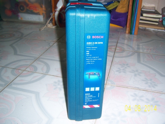 สว่าน โรตารี่ Bosch 2-26 800W ของใหม่อุปกรณ์ครบยกกล่องครับ สว่าน โรตารี่ Bosch 2-26 800W ของใหม่อุปกรณ์ครบยกกล่องครับ