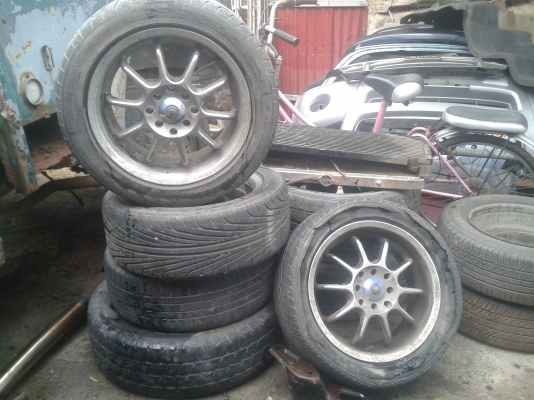 ขายล้อแม็ก15ญีปุ่นแท้ เบาๆ4วง4000