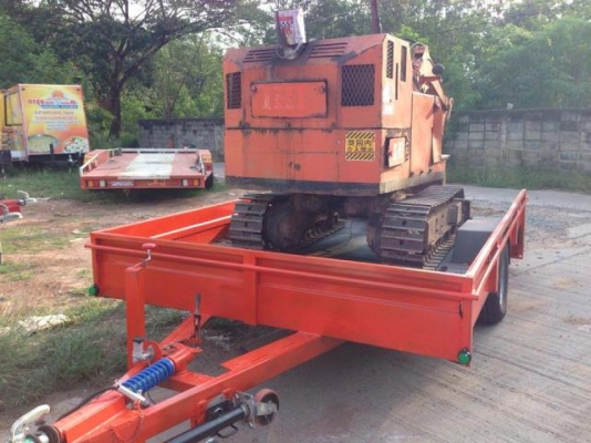 รถพ่วงสำหรับปิคอัพลาก พร้อมทะเบียน กว้างภายใน รวมซุ้มล้อ 2.50 ม. ยาว 3.5 ม.