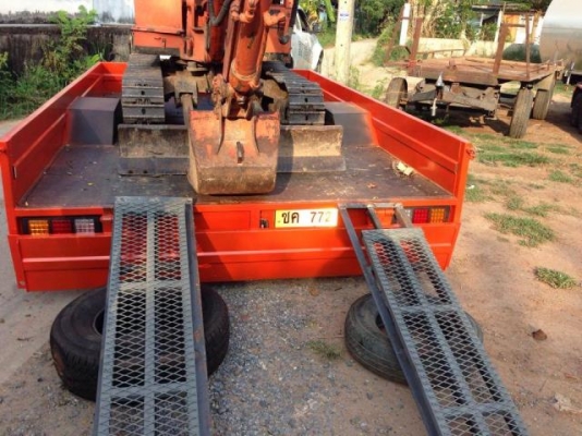 รถพ่วงสำหรับปิคอัพลาก พร้อมทะเบียน กว้างภายใน รวมซุ้มล้อ 2.50 ม. ยาว 3.5 ม.