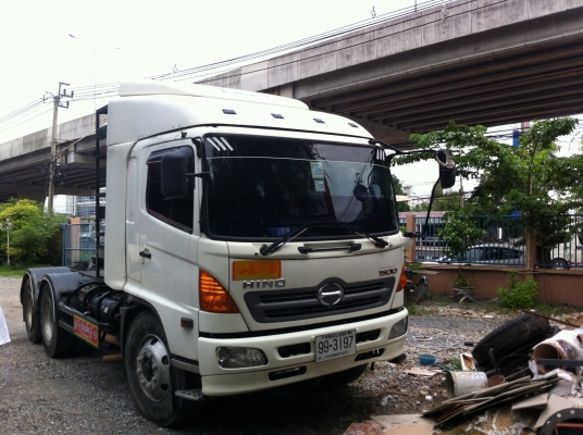 ขายรถหัวลาก  10 ล้อ 2 เพลา  260 แรงม้า CNG HINO FM1J ปี53 รถสวยพร้อมใช้งาน