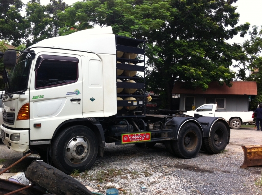 ขายรถหัวลาก  10 ล้อ 2 เพลา  260 แรงม้า CNG HINO FM1J ปี53 รถสวยพร้อมใช้งาน