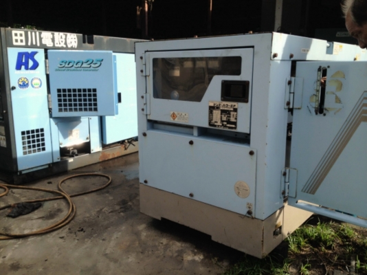 ขายเครื่องปั่นไฟมือสอง สภาพสวยพร้อมใช้งาน นำเข้าจากญี่ปุ่น