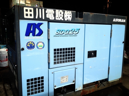 ขายด่วน เครื่่องปั่นไฟสภาพดี มือสองจากญี่ปุ่น