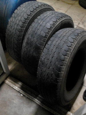 255/70R15 BRIDGE STONE DUELER H/T 840  มี 3 เส้น  TEL.081-427-3941