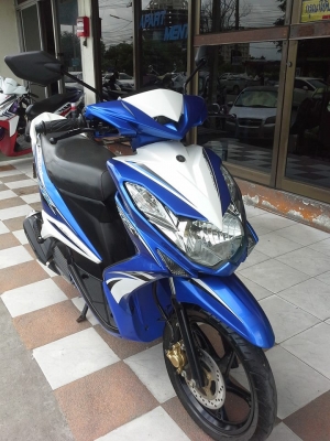 รุ่นใหม่ล่าสุด Yamaha Mio 125 i MX ปี 2556 ตัวท๊อป (ล้อแม็กซ์แท้) สวยเท่ห์ดูดีสุดๆ