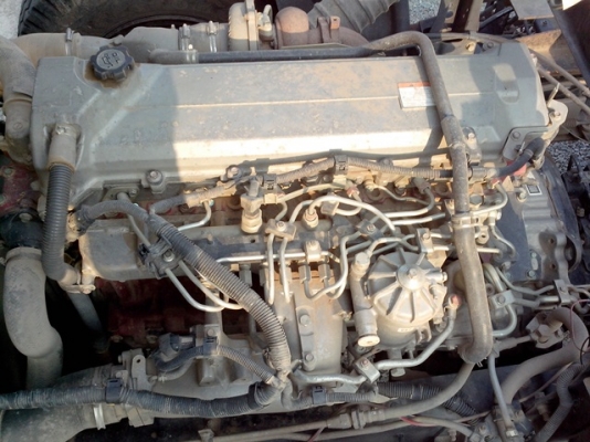 ขายรถบรรทุกหกล้อดั้มฮีโน่FG8J เครื่อง JO8E เทอร์โบอินเตอร์ 260 แรงม้า คอมมอนเร็ว รถห้างดั้มสามมิตร 8