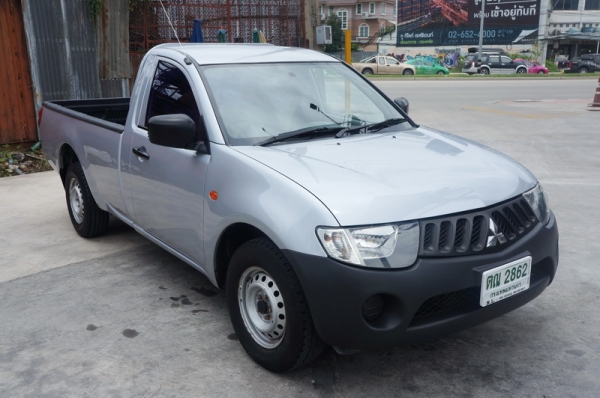 MITSUBISHI TRITON ตอนเดียว ปี 2007 รถสวย พวงมาลัยพาวเวอร์ แอร์เย็น เครื่องเดิมแน่นๆ ช่วงล่างดี รถขับดีมาก มีแม็กไลเนอร์ ภายในสภาพสวย สีสวย รถพร้อมใช้งาน จัดไฟแนนได้