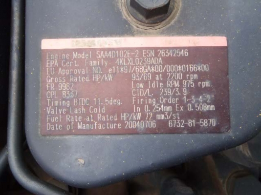 Komatsu PC120-6EO สต็อกเราที่ญี่ปุ่นค่ะ สนใจโทร. 080-6565422 (หนิง)