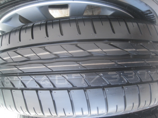 ขายล้อแม็กป้ายแดง swift 16"  ยาง bridgestone