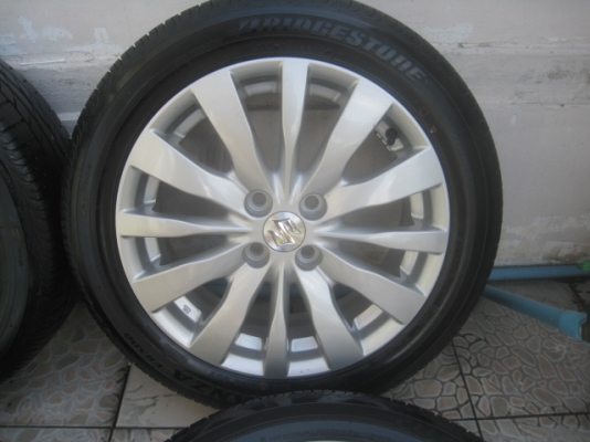 ขายล้อแม็กป้ายแดง swift 16" ยาง bridgestone ขายล้อแม็กป้ายแดง swift 16" ยาง bridgestone