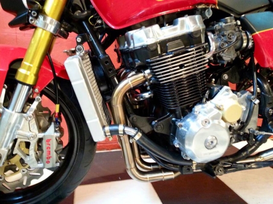 T&amp;T BIKE RAMA2ขายHONDA CB1300 ปี99 แต่งเต็มๆทั้งคันคับ งามแท้ มีทะเบียน กทม.เล่มเขียวครบ ราคา 97500
