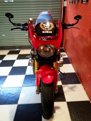 T&amp;T BIKE RAMA2ขายHONDA CB1300 ปี99 แต่งเต็มๆทั้งคันคับ งามแท้ มีทะเบียน กทม.เล่มเขียวครบ ราคา 97500