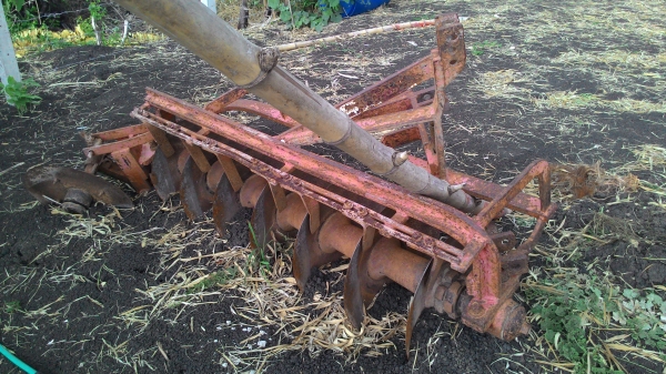 ผานพรวน 7ใบตามสภาพ  สำหรับฟอร์ด เมสซี่ หรือคูโบต้ารุ่นM ขึ้นไป