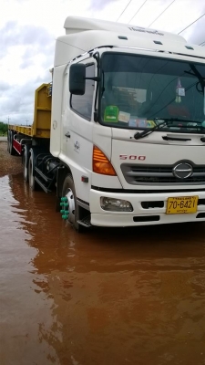 หัวลาก HINO MEGA FM 260 HP รถปี2551 (เฉพาะหัว) สภาพสวยพร้อมใช้งาน ทั้งสดเเละผ่อน