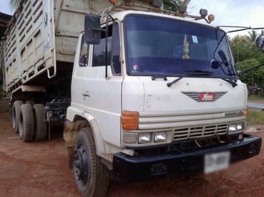 ขายรถบรรทุกสิบล้อดัมพ์ HINO F18 เครื่อง HO7C-185 แรง 2 เพลา เกียร์เดิม HO สโลด์เดิม เครื่องดี แชสซีสวย ทะเบียนพร้อม