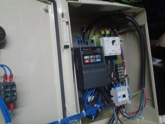 ขาย !! ตู้ไฟอินเวอร์เตอร์ ขนาด0.4kw.