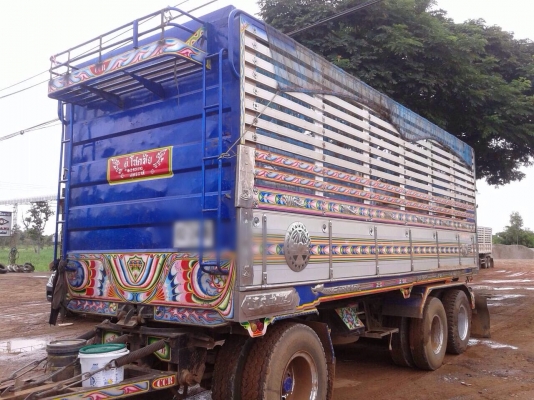 ขายรถบรรทุกพ่วง ISUZU 360 แรง ปี 53 กระบะดัมพ์คอกเกษตรมิเนียมอู่โชคชัย ทะเบียนพร้อม