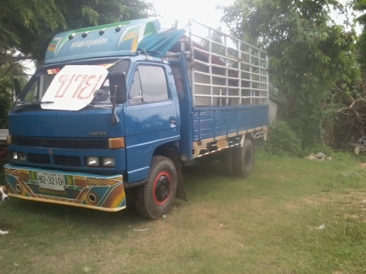 ขายหกล้อ ISUZU NPR 115 ราคา340000 แบ่งจ่าย2งวดได้วิ่งงานทุกวัน